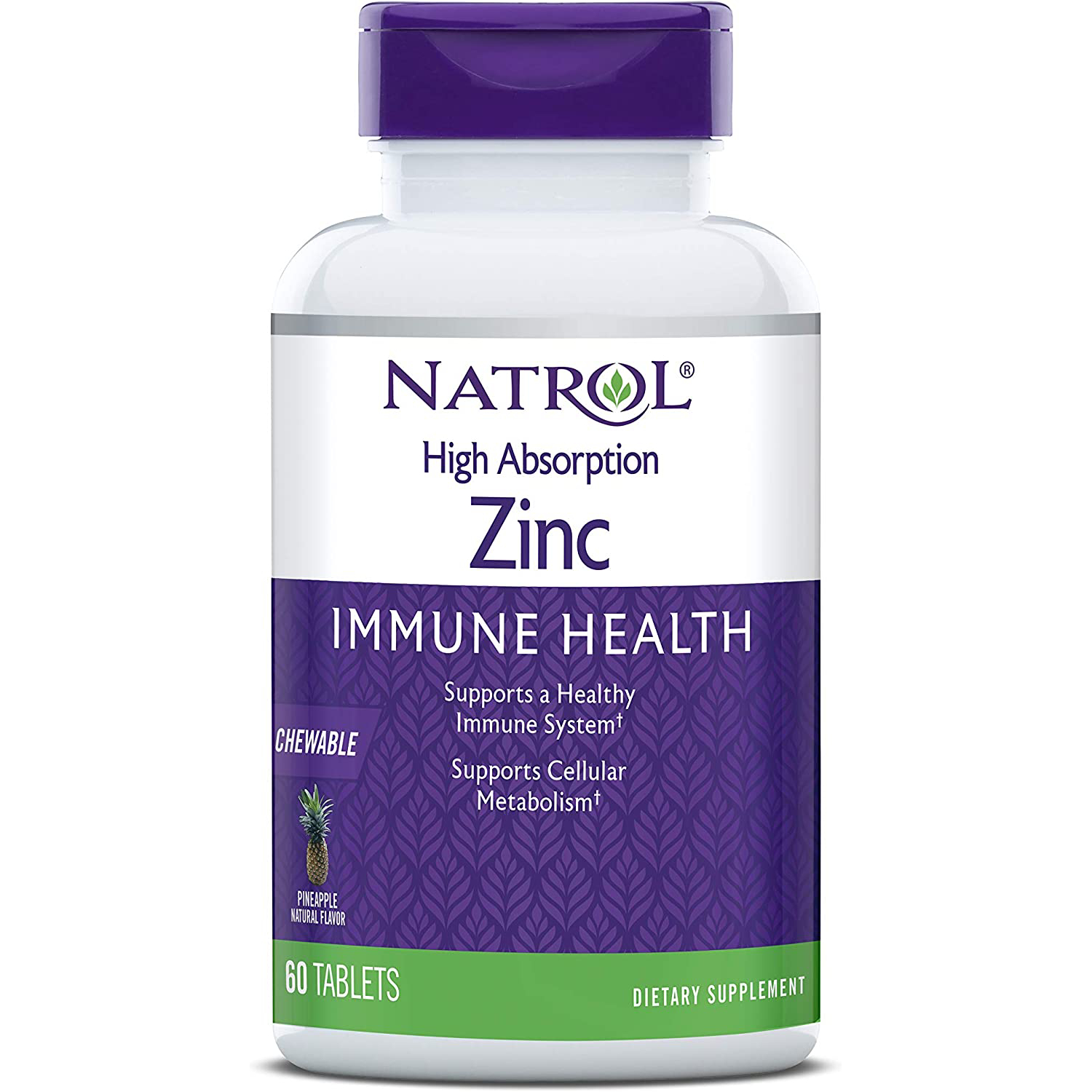 

Добавка Natrol High Absorption Zinc таблетки 60 шт.
