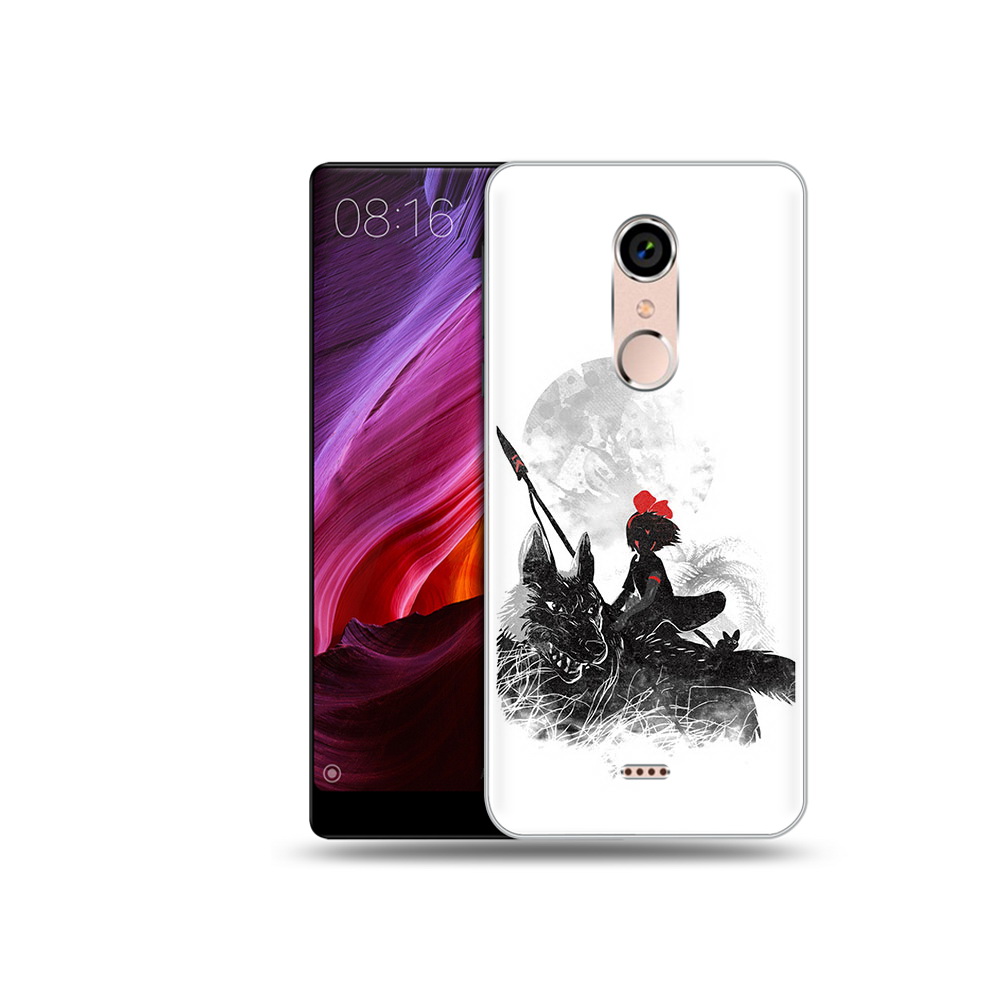 

Чехол MyPads Tocco для BQ 5050 Strike мононоке, Прозрачный, Tocco