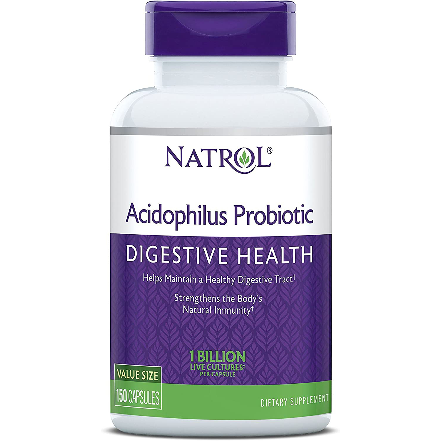 

Добавка Natrol Acidophilus 100 мг, капсулы 150 шт.