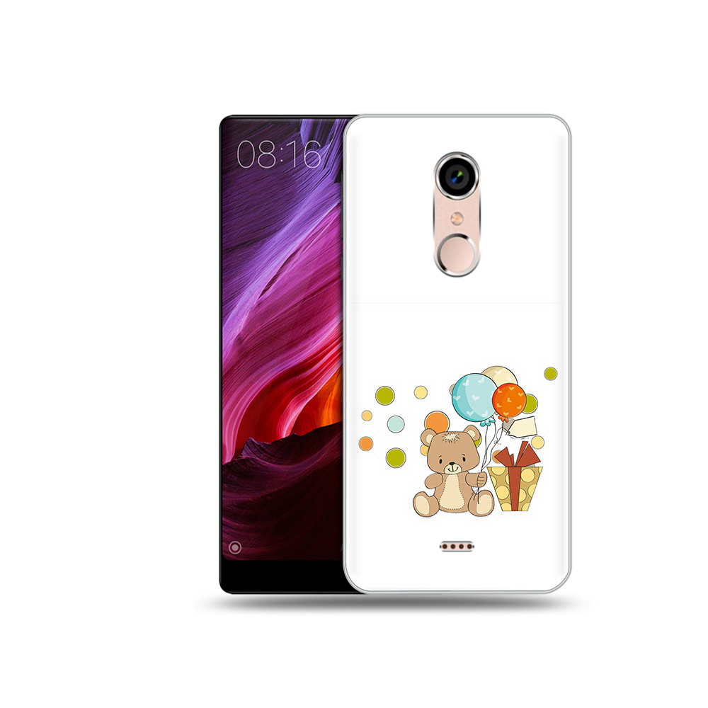 

Чехол MyPads Tocco для BQ 5050 Strike медвеженок с подарком, Прозрачный, Tocco
