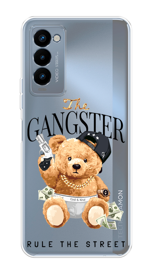 

Чехол на Tecno Camon 18P "The Gangster", Бежевый;серый;черный, 300750-6