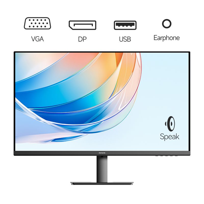 

27" Монитор AIWA MF2705-B черный 75Hz 1920x1080 IPS, MF2705-B