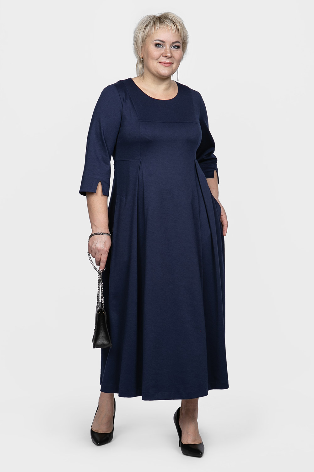 

Платье женское SVESTA RL1083BleF синее 58 RU, RL1083BleF