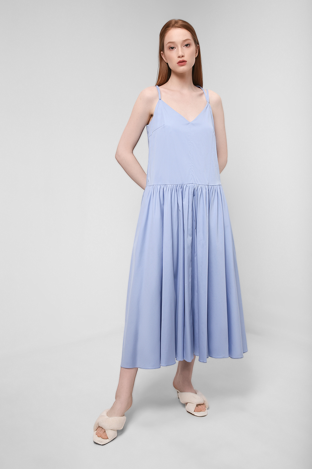 

Сарафан женский SABRINA SCALA SS22035260-009 голубой XS, SS22035260-009
