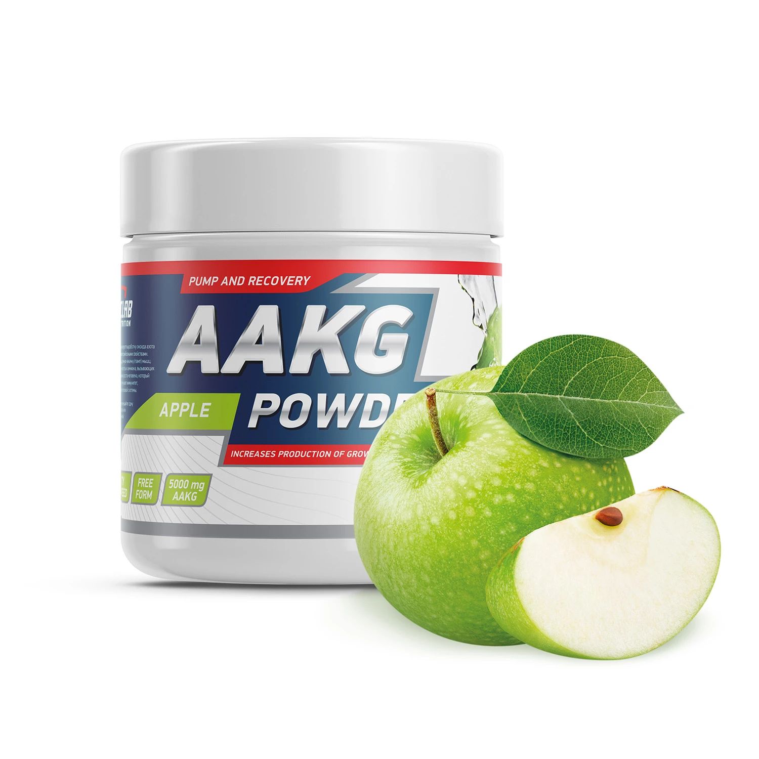 Аминокислота Geneticlab AAKG яблоко, 150 г