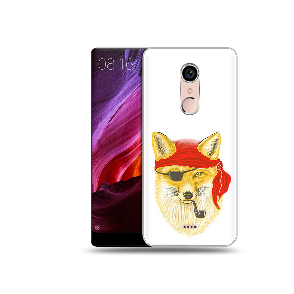 

Чехол MyPads Tocco для BQ 5050 Strike лиса-пират, Прозрачный, Tocco