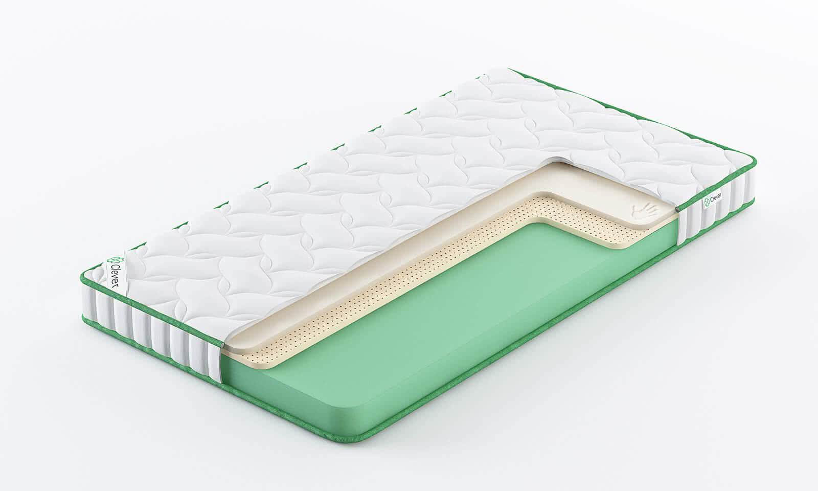 

Матрас Clever Sky Slim 130x195, Белый, CLEVER SKY SLIM