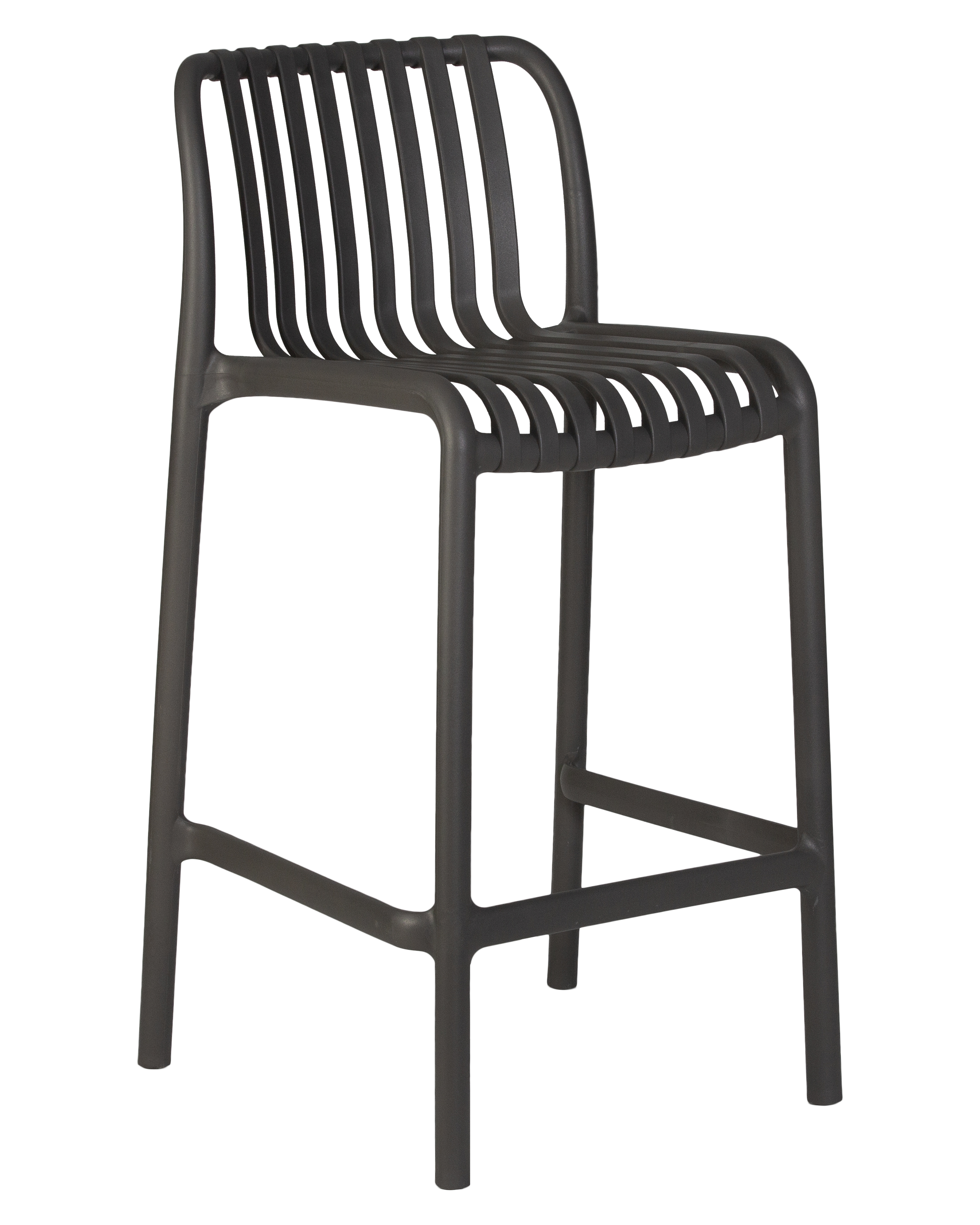 фото Полубарный стул империя стульев chloe lmzl-pp777-1 dark grey, темно-серый