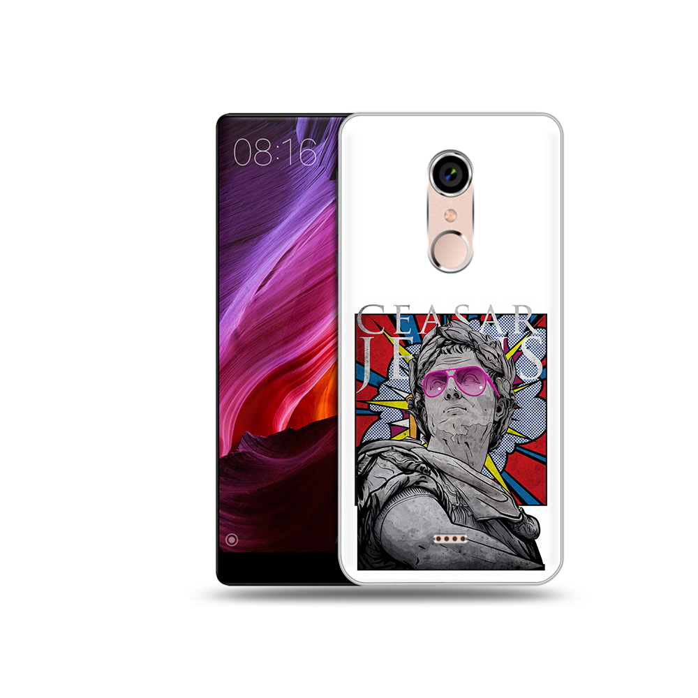 

Чехол MyPads Tocco для BQ 5050 Strike крутая статуя свободы, Прозрачный, Tocco