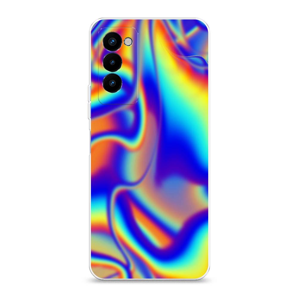 

Чехол на Tecno Camon 18P "Яркая голограмма", Разноцветный, 300750-3
