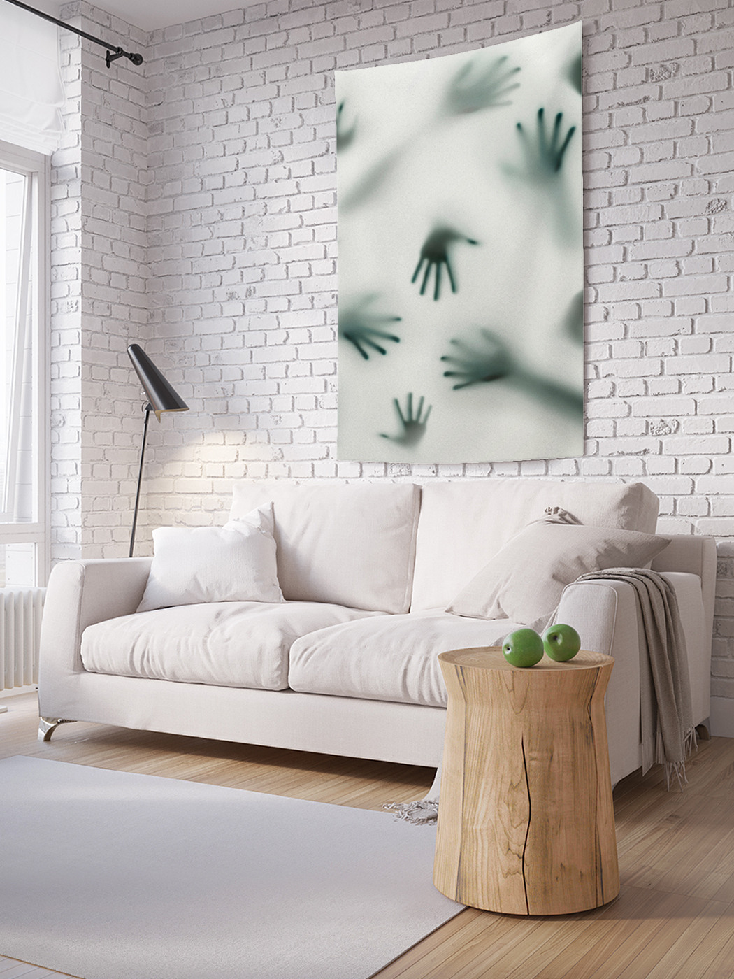 

Вертикальное фотопанно на стену JoyArty Руки призраков 150x200 см, Руки призраков