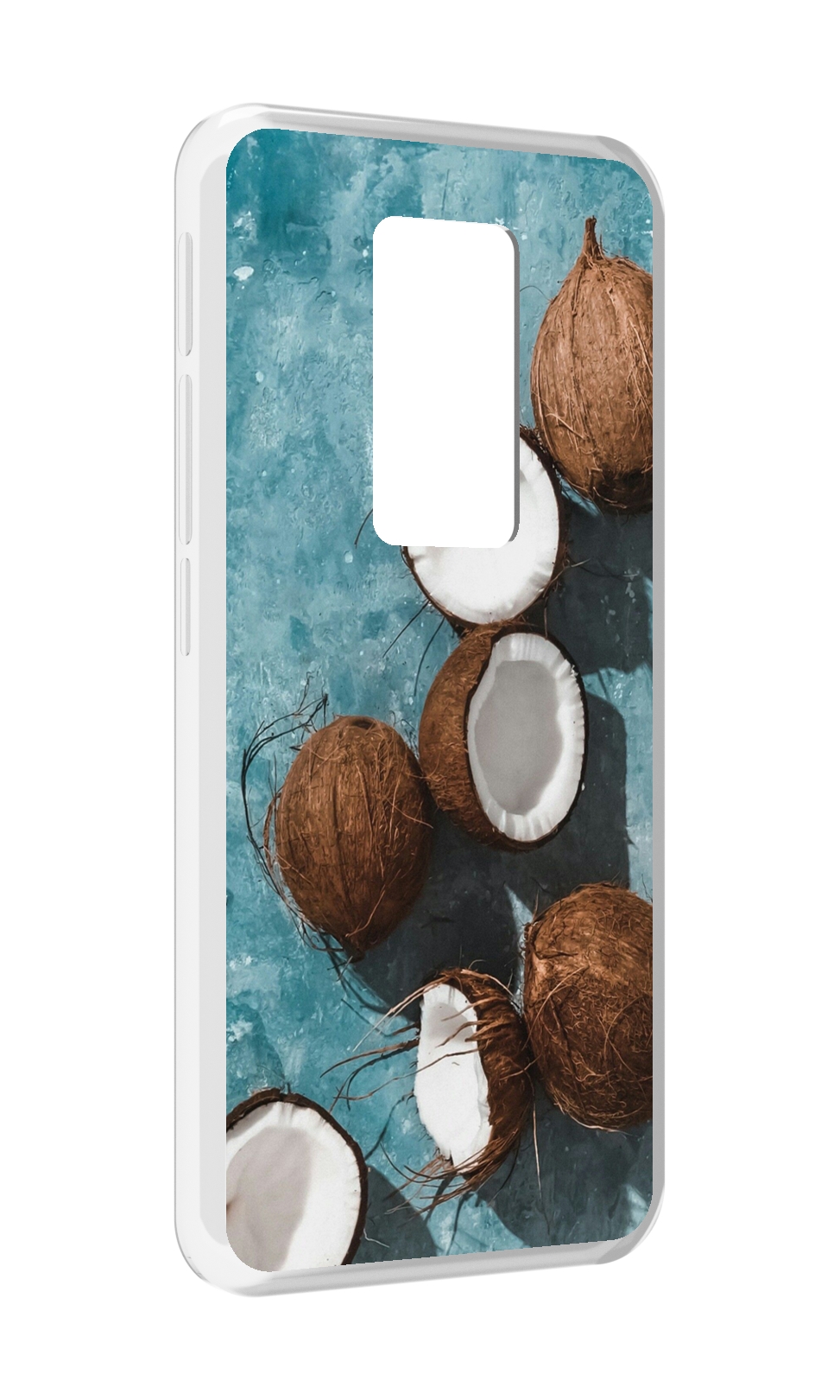 

Чехол MyPads красивые-кокосы для Motorola Defy 2021, Прозрачный, Tocco