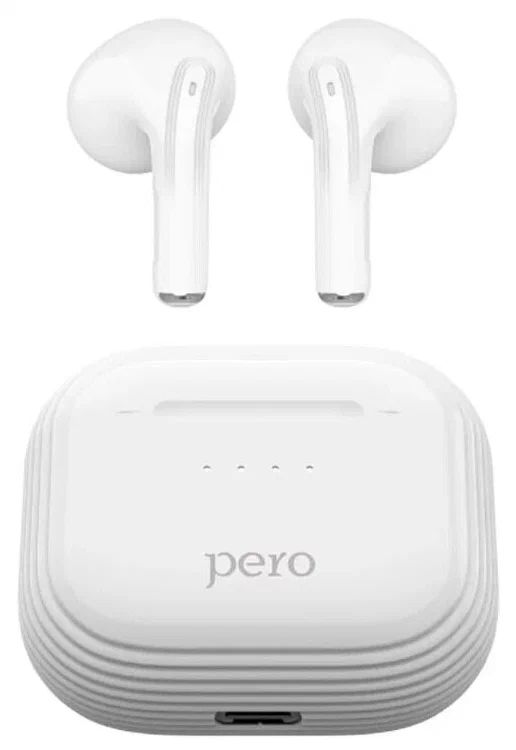 

Наушники PERO TWS02 Comfort White, TWS02 Comfort