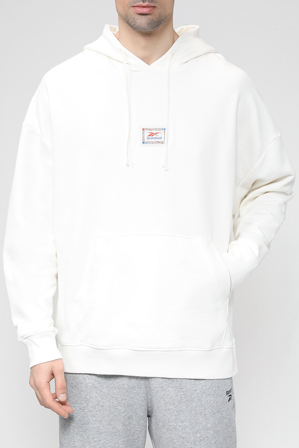 

Худи мужское Reebok HN5807 белое XL, Белый, HN5807