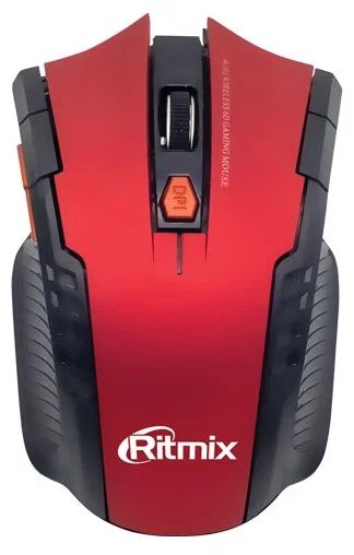Беспроводная игровая мышь Ritmix RMW-115 Red/Black