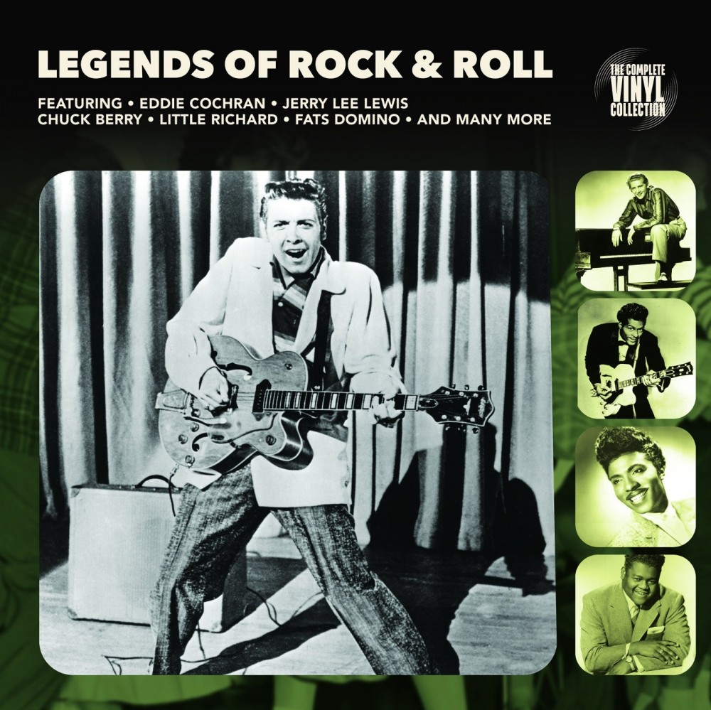 фото Lp "legends of rock & roll vinyl album" ricatech