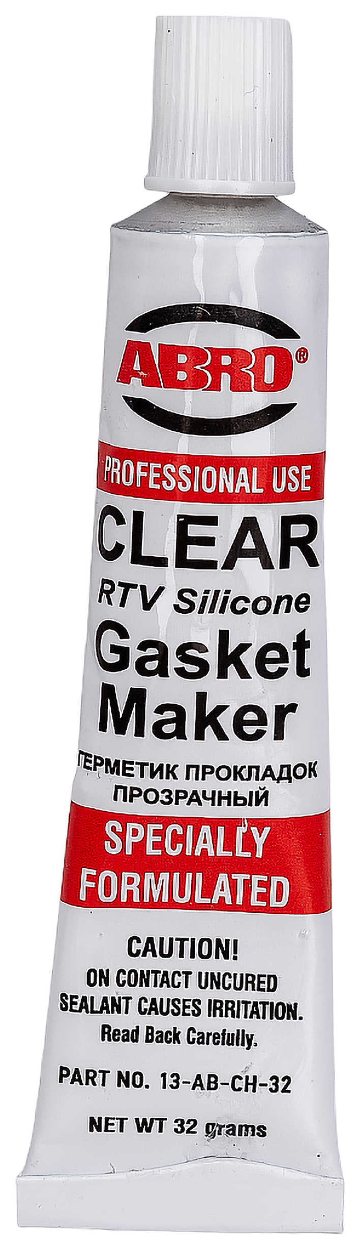 Герметик Abro 32гр Высокотемпературный Силиконовый Прозрачный ABRO арт. 13-АВ-CH-32