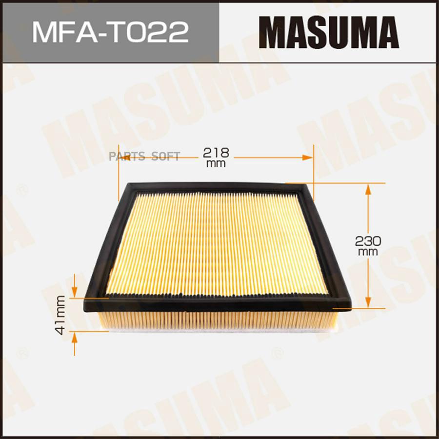 

Фильтр воздушный MASUMA MFA-T022