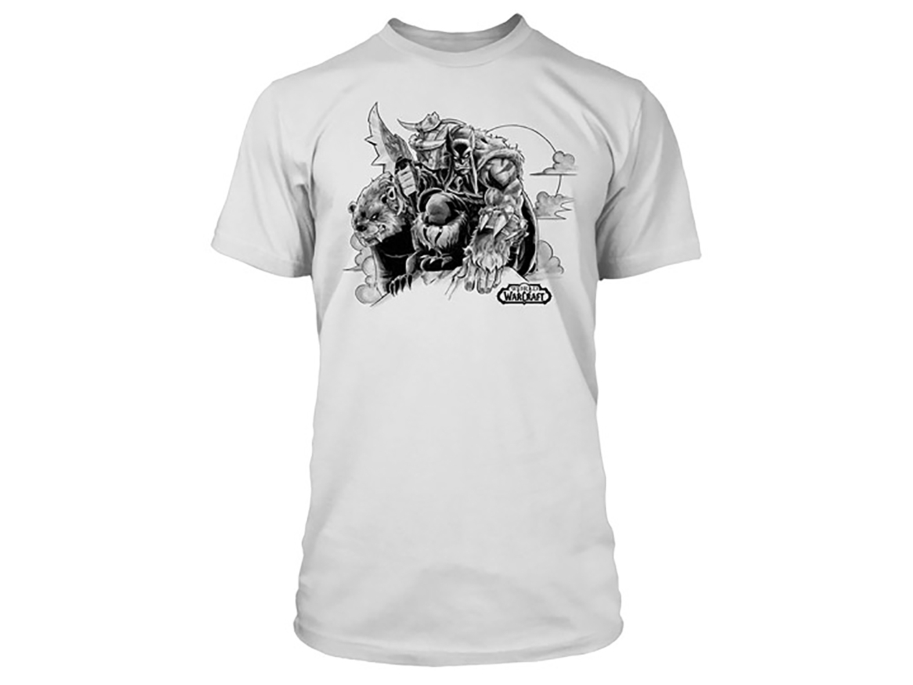 фото Футболка мужская world of warcraft world-of-warcraft-the-beastmaster-premium белая xxl