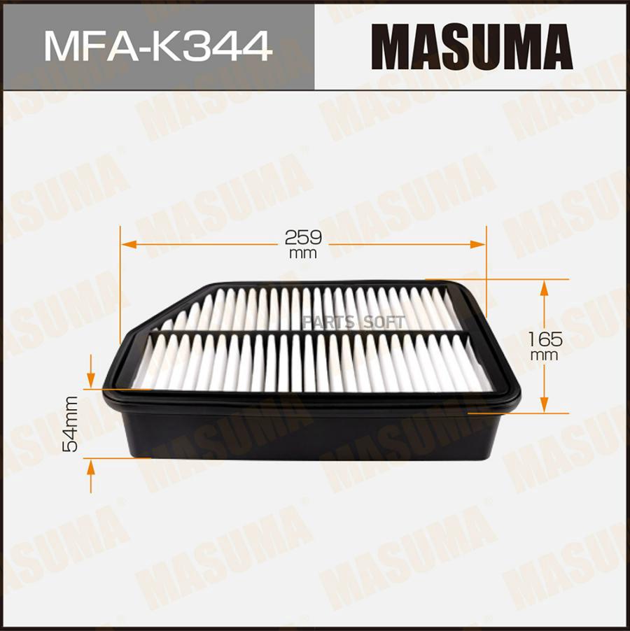 

Фильтр воздушный MASUMA MFA-K344