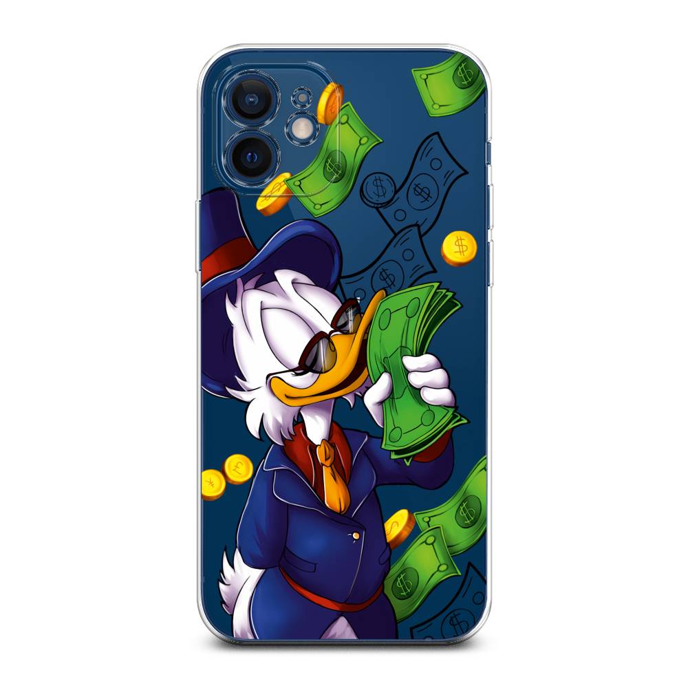 фото Чехол для apple iphone 12 mini "scrooge mcduck with money" case place