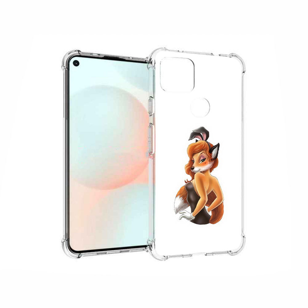 

Чехол MyPads Tocco для Google Pixel 5A баронесса, Прозрачный, Tocco