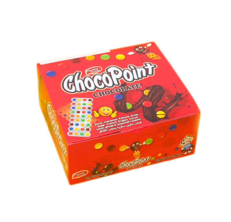 

Набор Шоколадное драже с сахарным покрытием Chocopoint в блистерной упаковке, 480 г