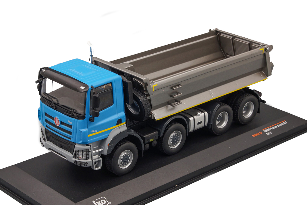 

Модель коллекционная IXO Tatra phoenix euro 6 8X8 2016 light blue
