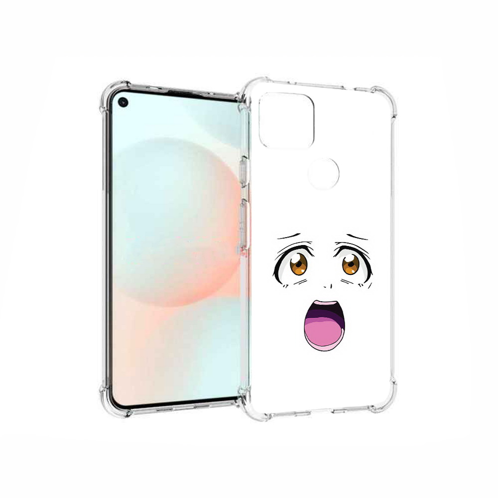 

Чехол MyPads Tocco для Google Pixel 5A аниме лицо, Прозрачный, Tocco