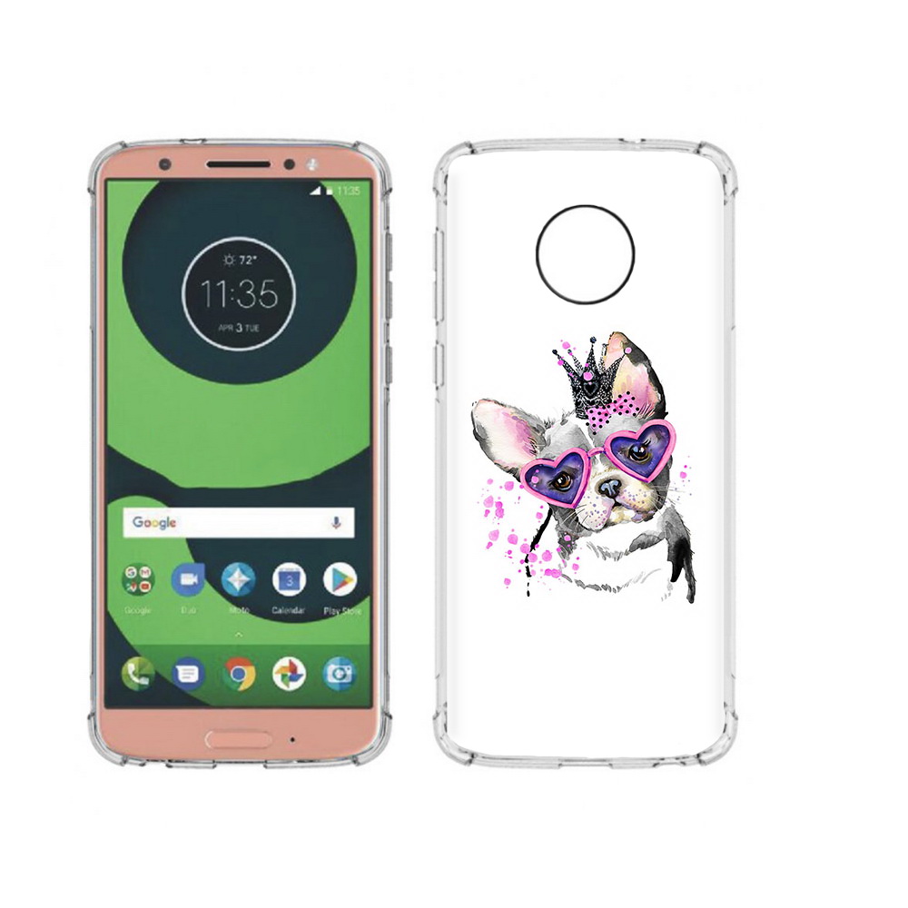 

Чехол MyPads Tocco для Motorola Moto G6 принцесса (PT99805.376.558), Прозрачный, Tocco
