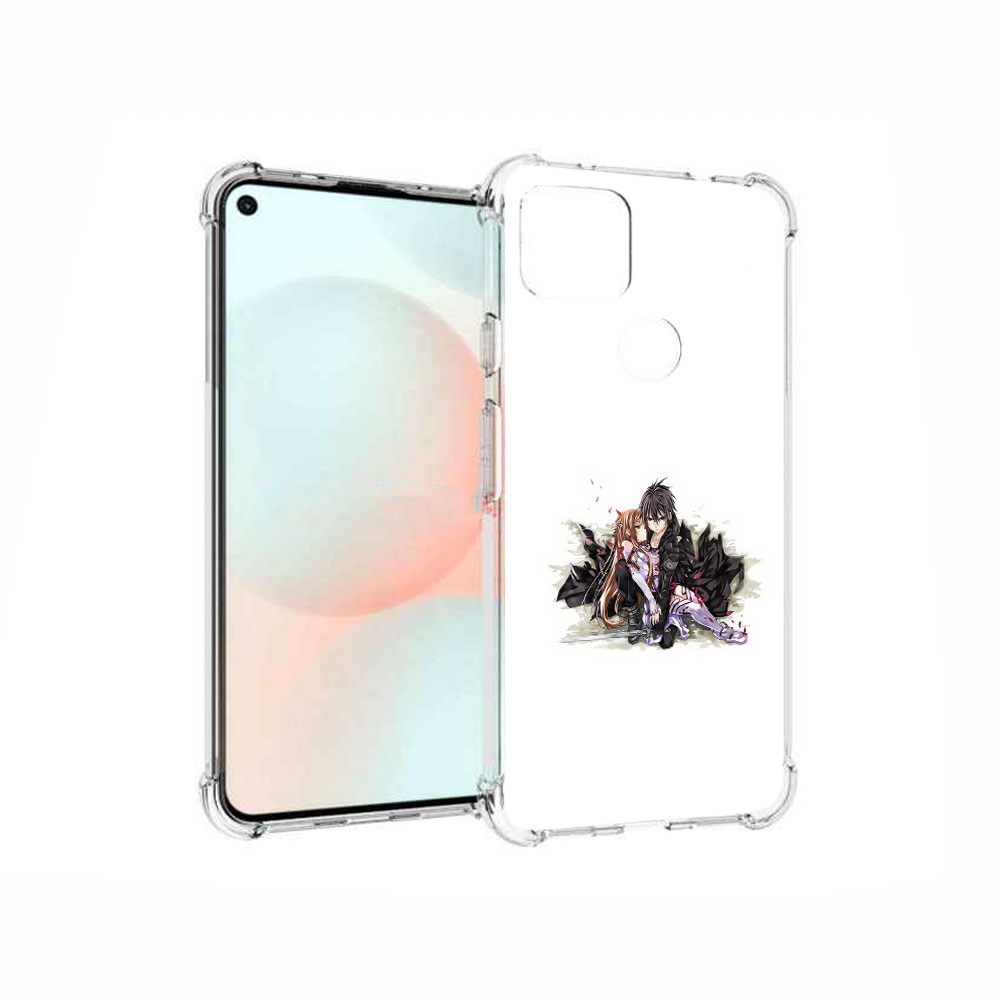 

Чехол MyPads Tocco для Google Pixel 5A аниме асуна, Прозрачный, Tocco