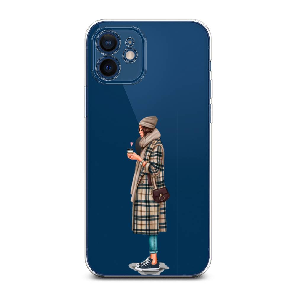 

Чехол для Apple iPhone 12 Mini "Утренний кофе", Коричневый;бежевый, 12650-6