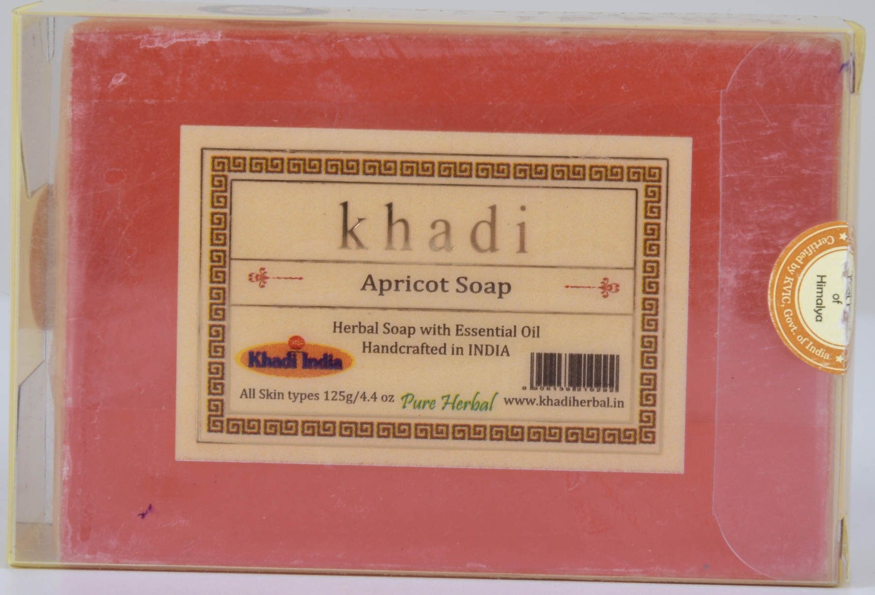 фото Мыло khadi абрикос bath soap apricot 125 г