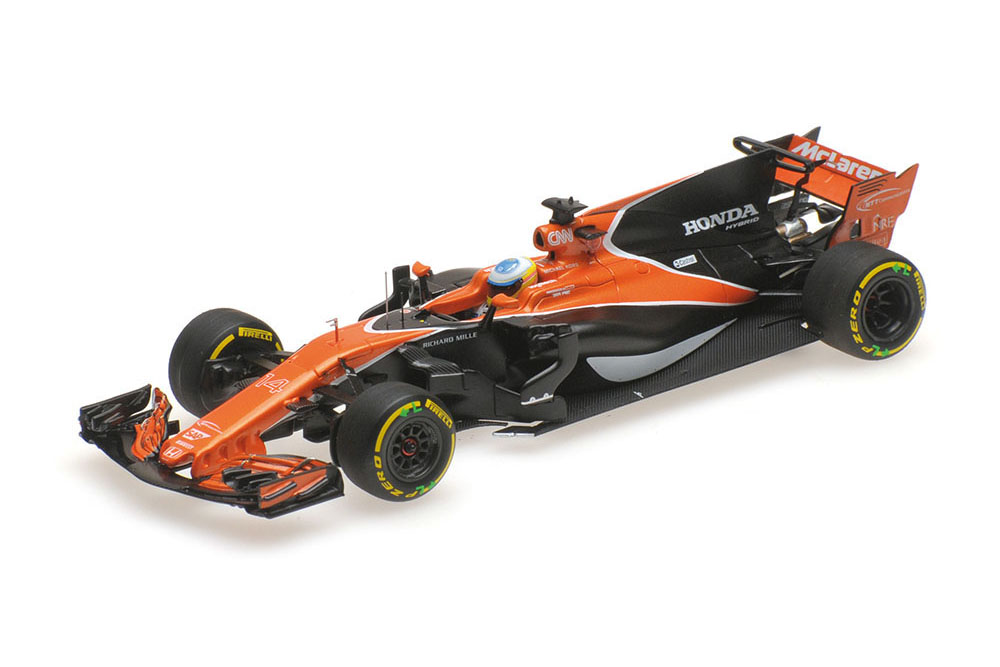 

Mclaren MCL32 chinese gp 2017 f.alonso #14 / mclaren MCL32 гран-при китая 2017 f.alonso #1, Оранжевый