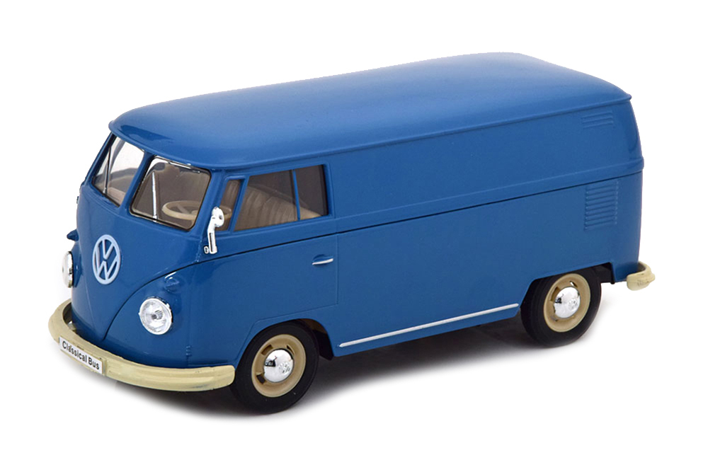 

Модель коллекционная WELLY Vw volkswagen bulli T1 delivery van 1962 blue, Синий