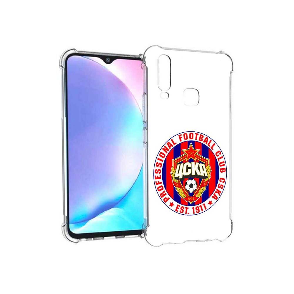 

Чехол MyPads Tocco для Vivo Y17 ФК ЦСК логотип (PT136369.382.178), Tocco