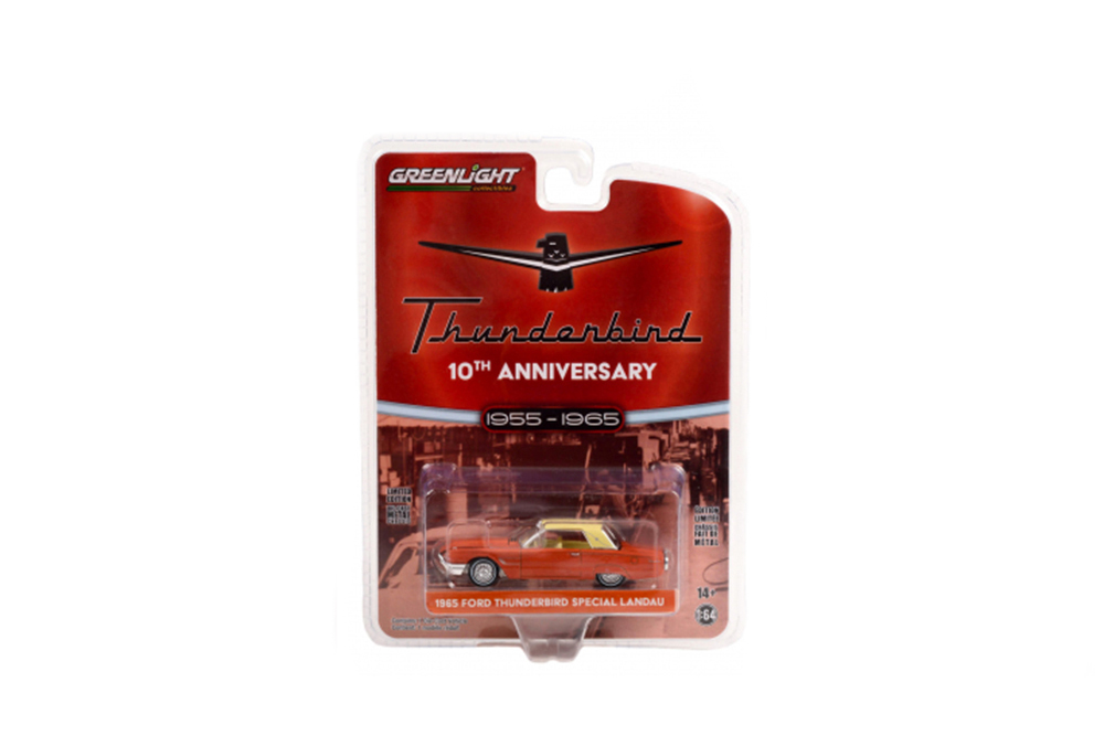 

Ford thunderbird special landau "10TH anniversary limited edition" 1965, Красный