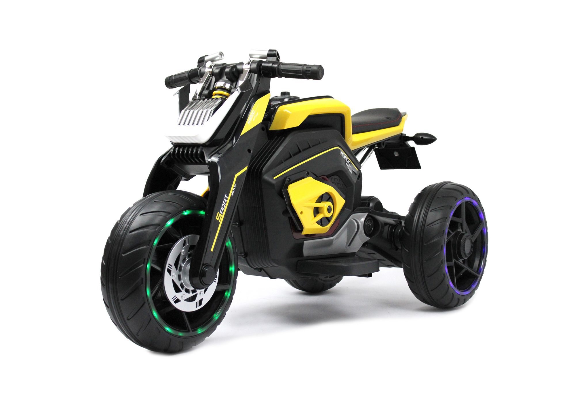 Детский трицикл RIVERTOYS X222XX, желтый