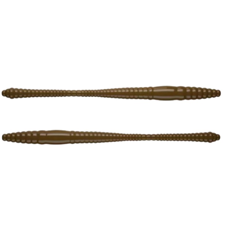 

Приманка Libra Lures Dying Worm 70 038 Сыр 7см. 15шт., Коричневый, Dying Worm