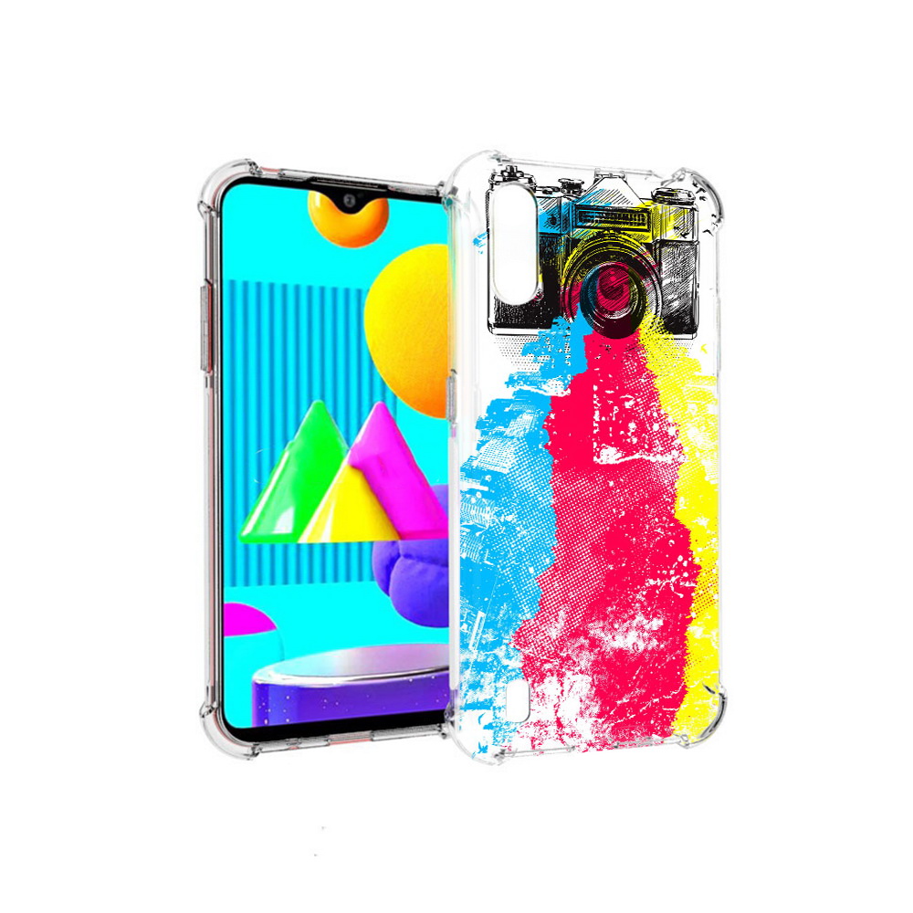 фото Чехол mypads tocco для samsung galaxy m01 цветной фотоаппарат (pt151401.486.668)