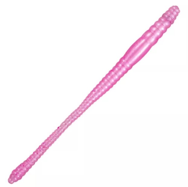

Приманка Libra Lures Dying Worm 70 018 Сыр 7см. 15шт., Розовый, Dying Worm