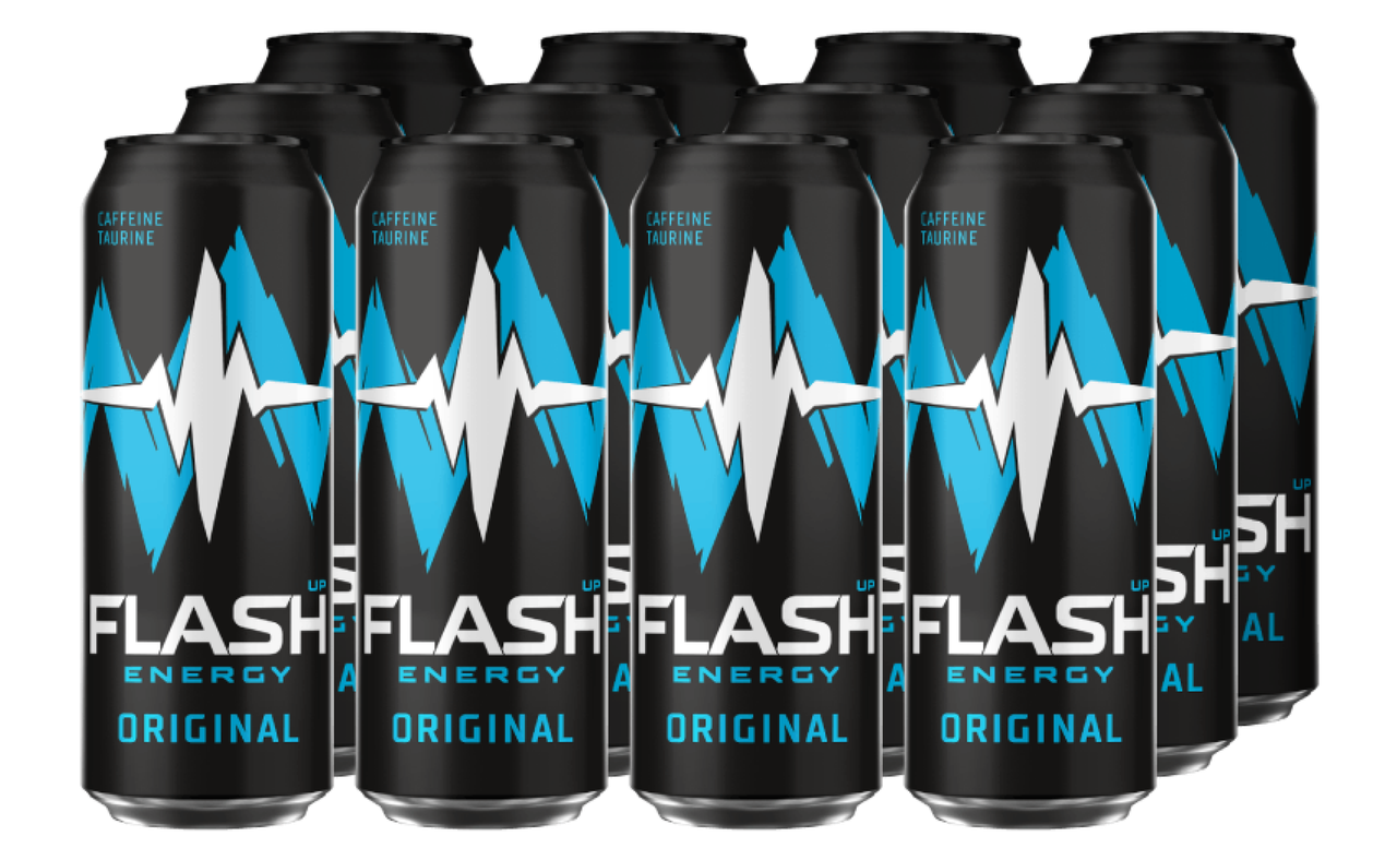 Энергетический напиток Flash Up Energy Original, 0,45 л х 12 шт