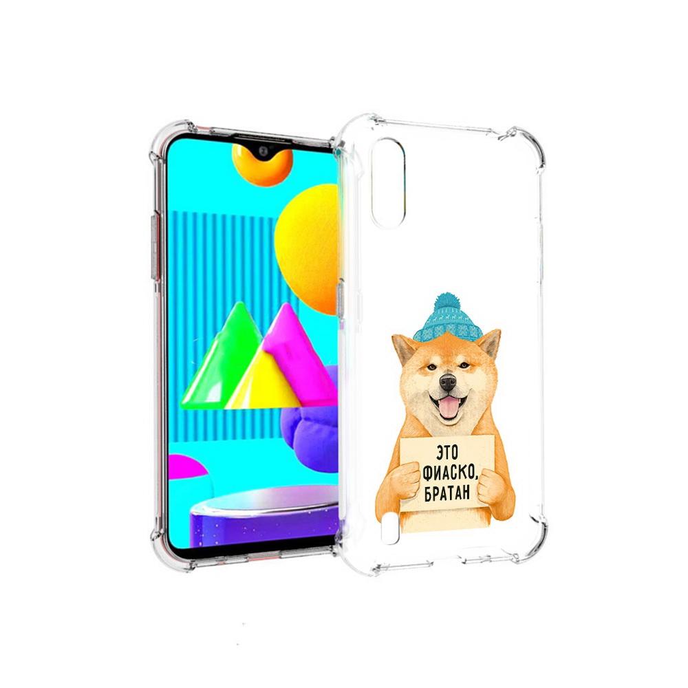 

Чехол MyPads Tocco для Samsung Galaxy M01 фиаско (PT151401.486.656), Прозрачный, Tocco