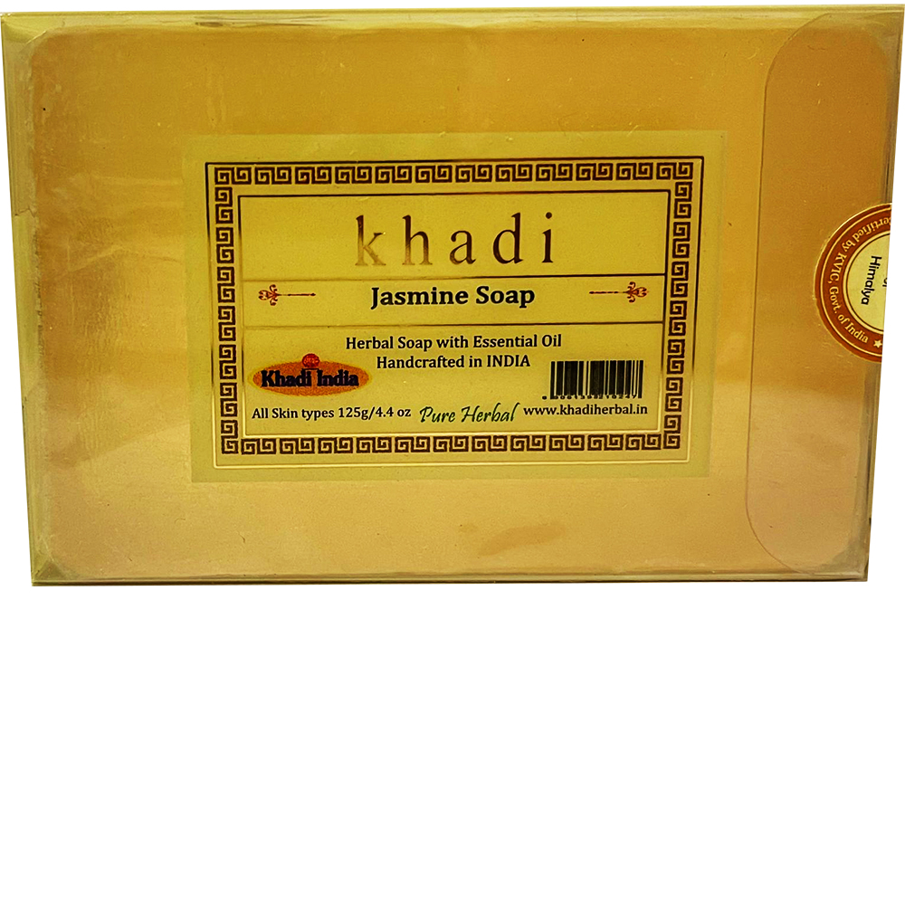 Мыло KHADI Жасмин Bath Soap Jasmine 125г Хади Индия