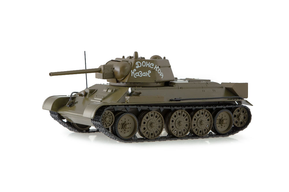 

Модель коллекционная SSM Танк Т-34-76 донской казак 1939-1948 темно зеленый