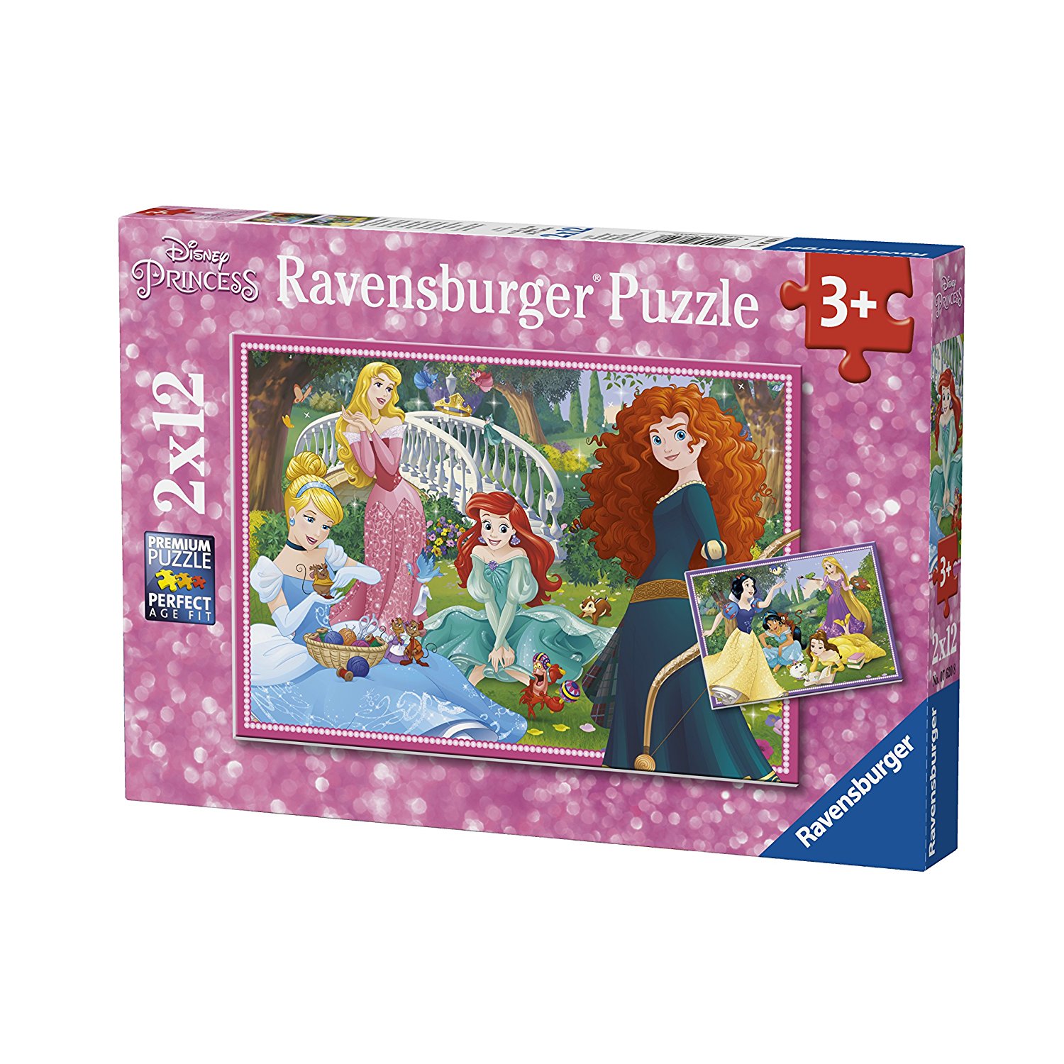 

Пазл картина Ravensburger 2x12 Дисней Принцессы