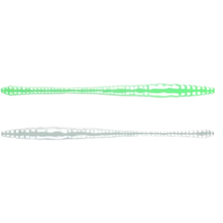 

Приманка Libra Lures Dying Worm 70 000 Сыр 7см. 15шт. (UV Green), Зеленый;белый, Dying Worm