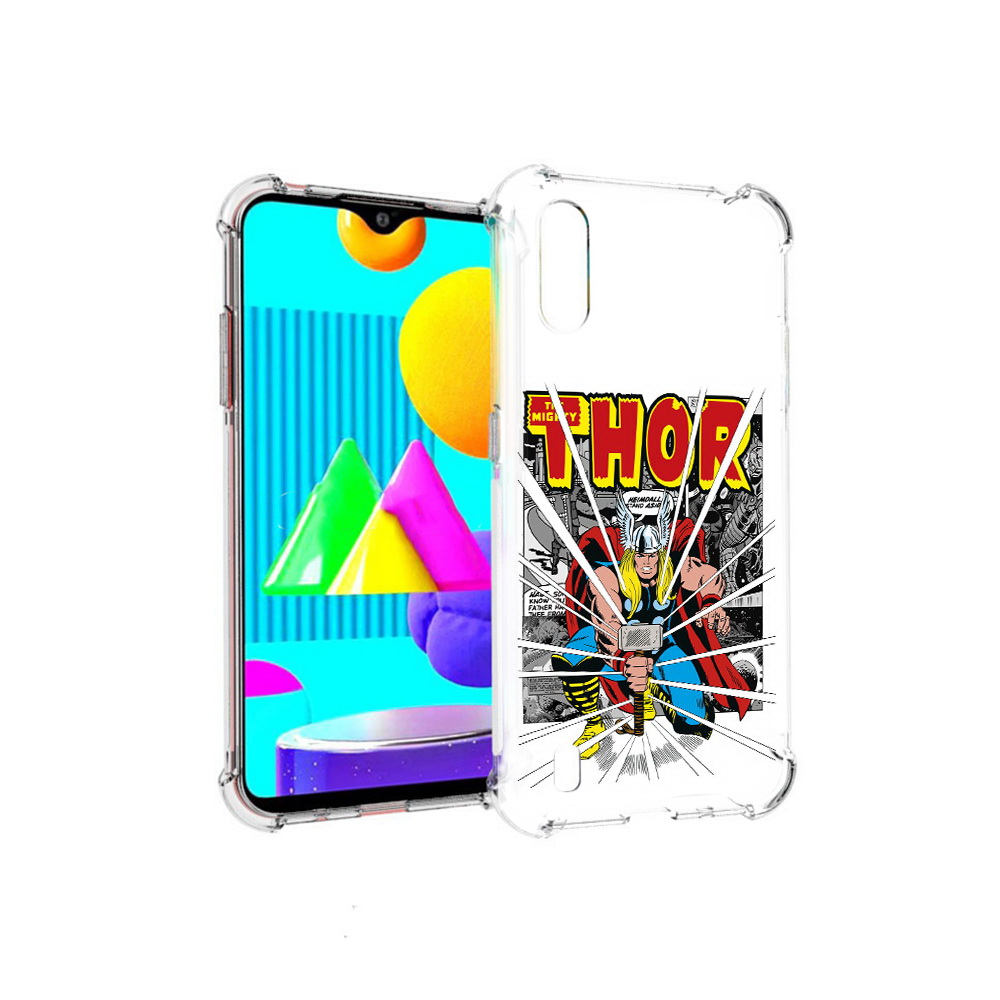 

Чехол MyPads Tocco для Samsung Galaxy M01 тор рисунок (PT151401.486.647), Прозрачный, Tocco