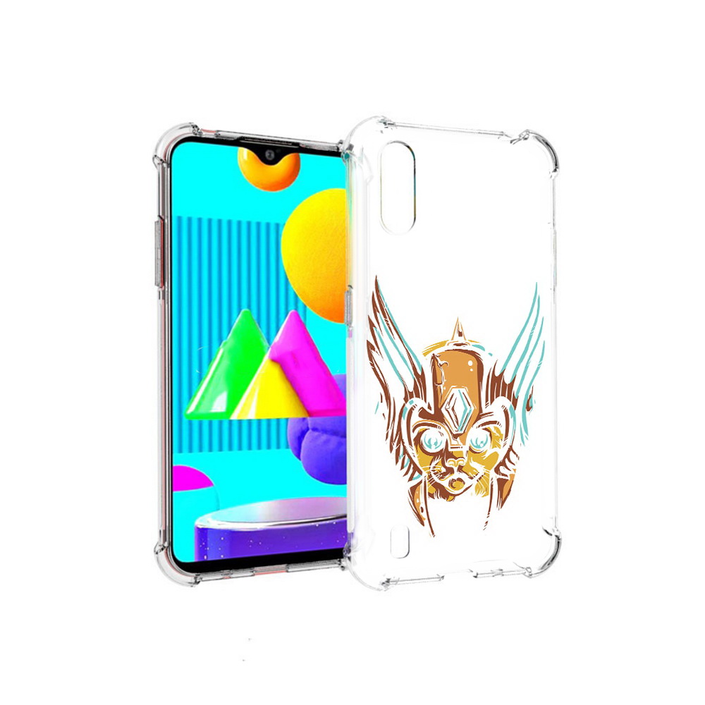 

Чехол MyPads Tocco для Samsung Galaxy M01 тор абстракция (PT151401.486.644), Прозрачный, Tocco