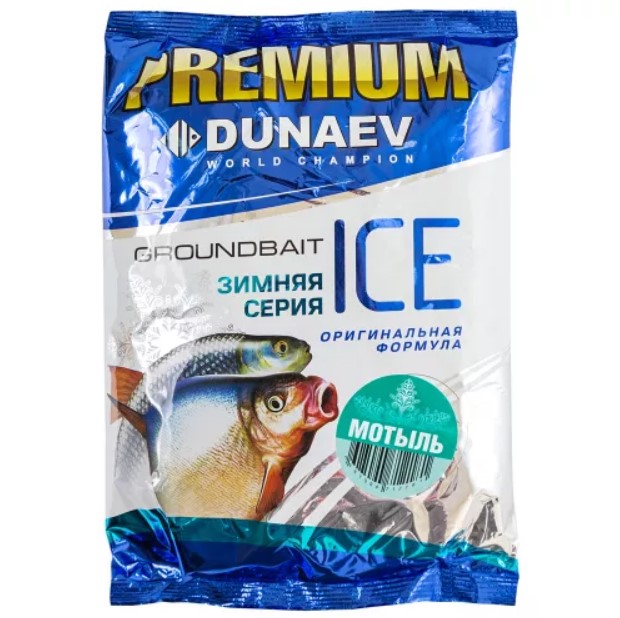 Прикормка Dunaev Ice Premium Мотыль